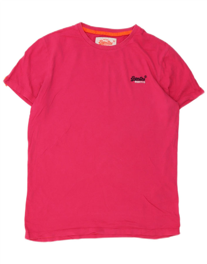 Tricou Superdry pentru femei Top mare bumbac roz