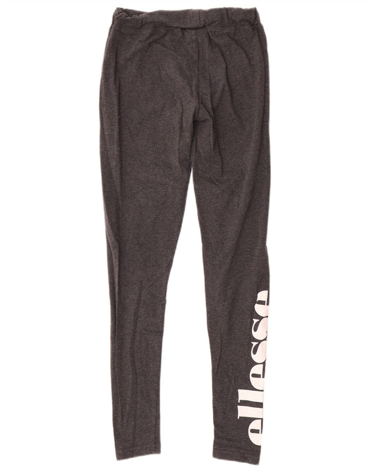 Leggings cu grafic pentru femei Ellesse UK 10, bumbac gri mic