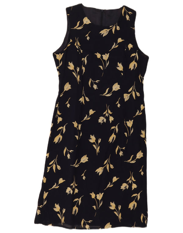 Rochie Toska fără mâneci pentru femei UK 10 Small Bluemarin Floral Poliester