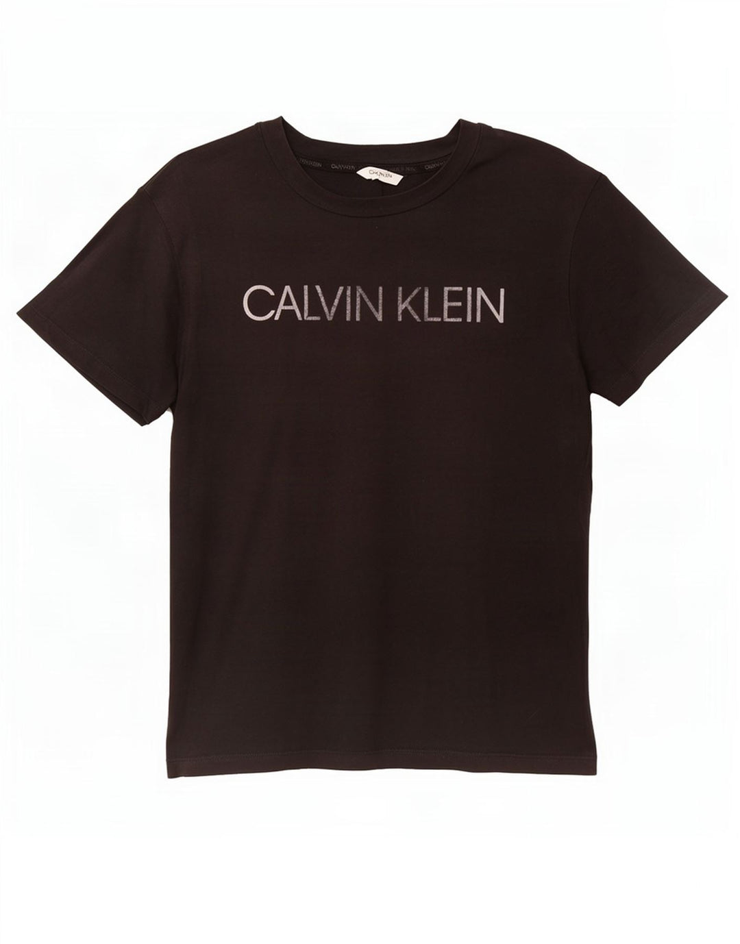 Tricou grafic Calvin Klein pentru bărbați Top mediu negru