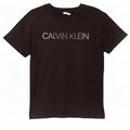 Tricou grafic Calvin Klein pentru bărbați Top mediu negru