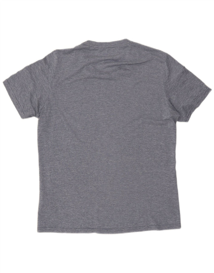 Tricou pentru bărbați Adidas Aeroready Top Mediu Bleumarin Poliester cu dungi