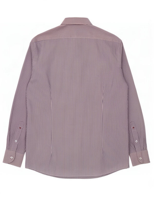 Cămașă pentru bărbați Tommy Hilfiger Mărimea 44 17 1/2 XL Bumbac cu dungi albastre