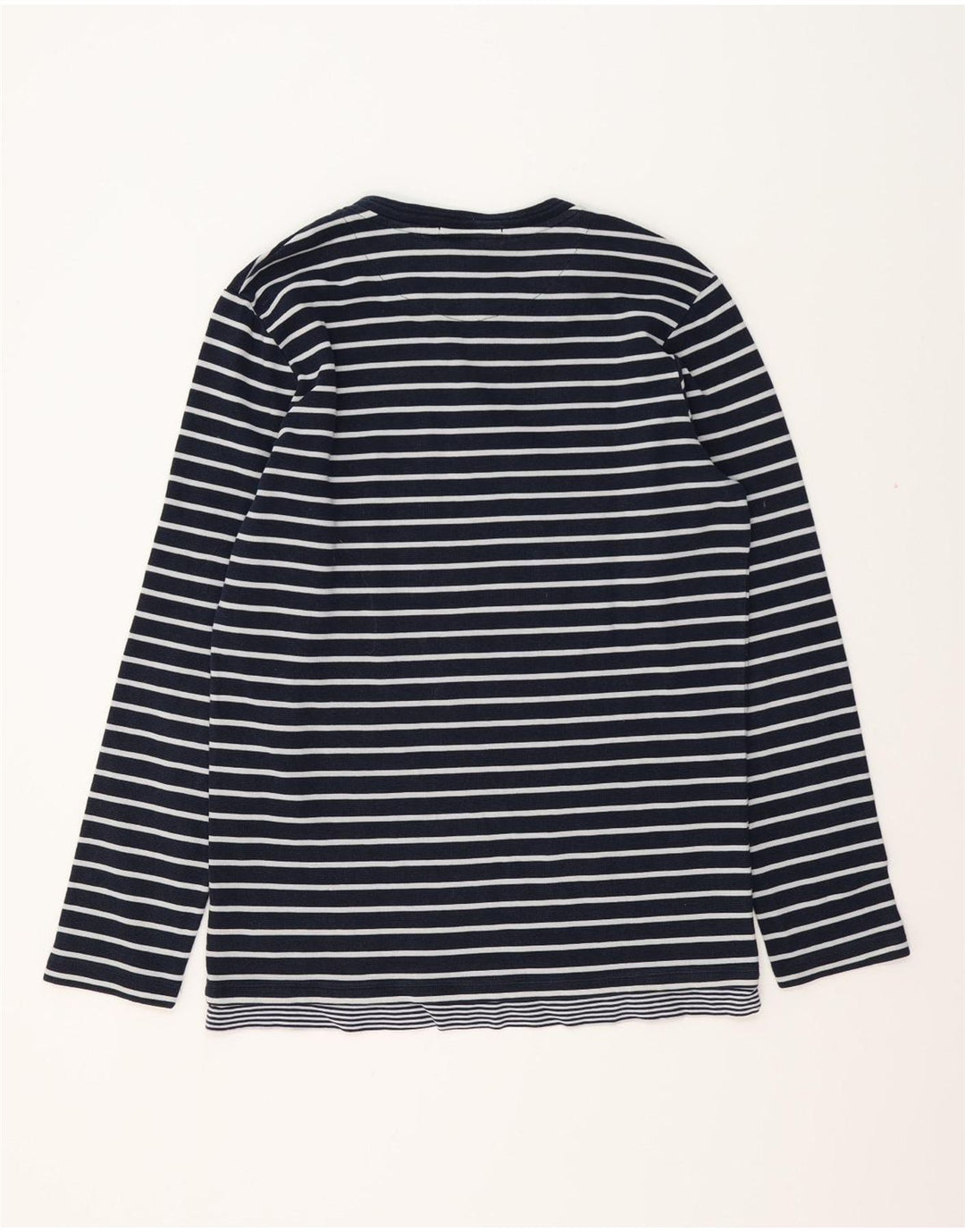 Top pentru bărbați SCOTCH & SODA cu mânecă lungă mare, albastru bleumarin, bumbac cu dungi