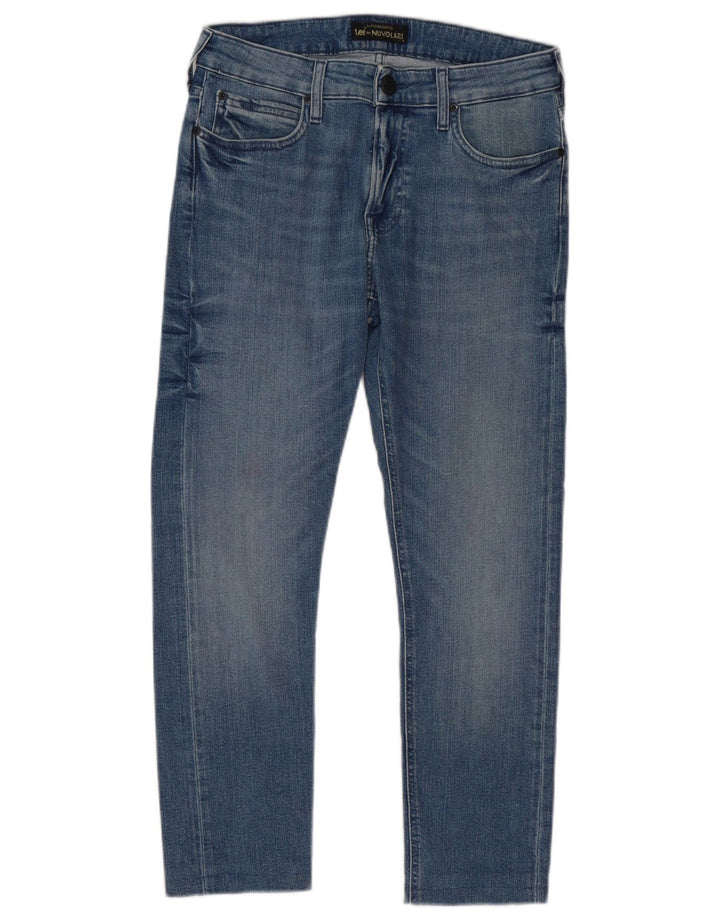 Blugi Lee Malone Slim pentru femei W30 L26 Bumbac albastru