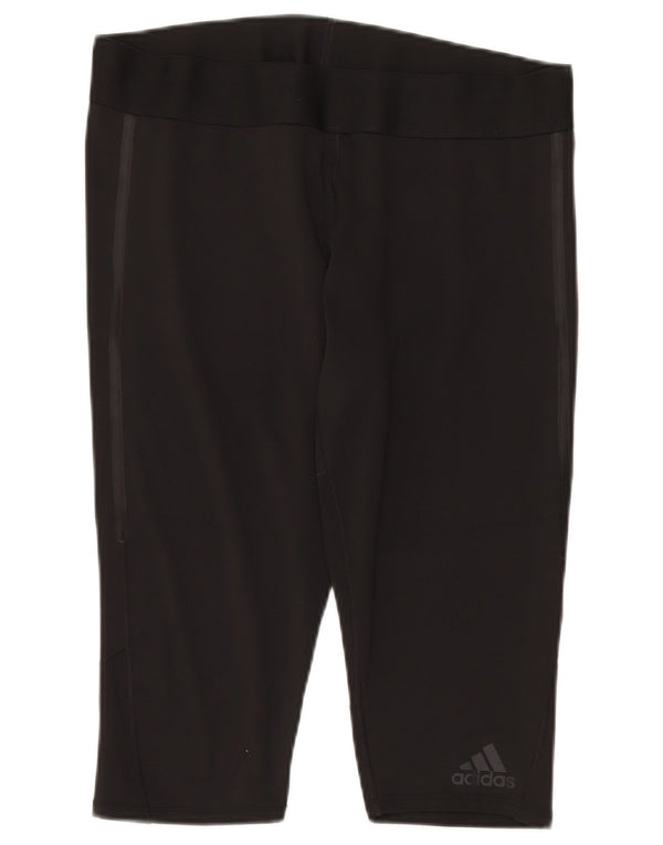 Leggings Adidas Aeroready Capri pentru femei Marea Britanie 20/22 XL Negru