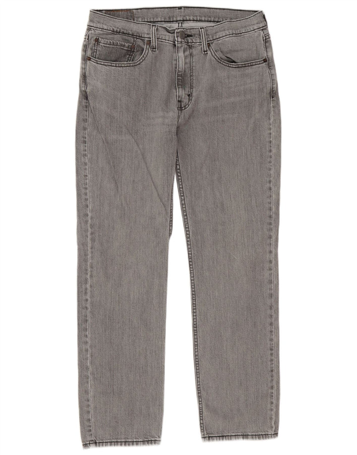 Blugi drepti pentru bărbați Levi's 514 W34 L32 bumbac gri
