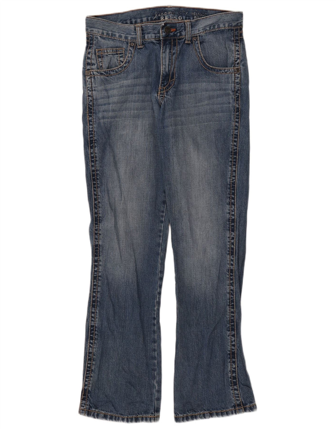 Blugi pentru bărbați Bootcut Wrangler W31 L31 albastru