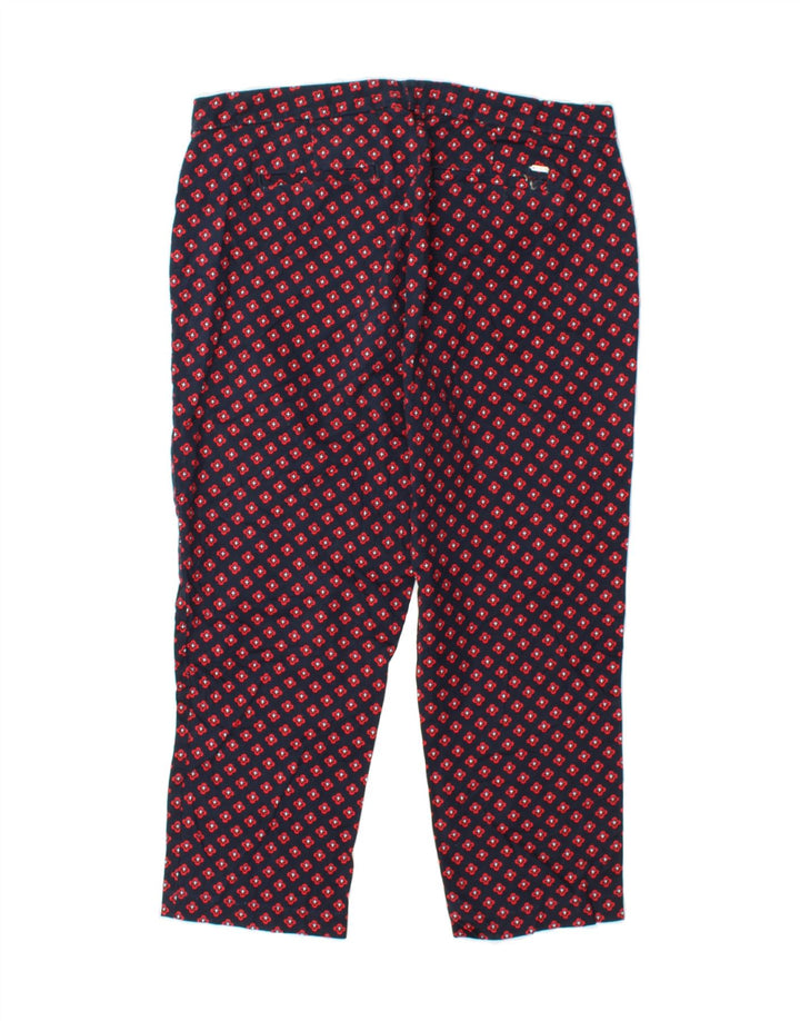 TOMMY HILFIGER Womens Capri Trousers US 6 Medium W31 L22 Navy Blue Vintage Tommy Hilfiger and Second-Hand Tommy Hilfiger from Messina Hembry 