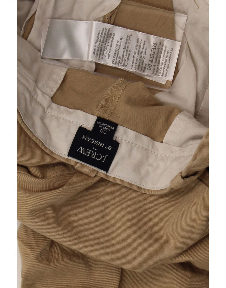 J. CREW Mens Chino Shorts W28 Medium  Beige Cotton Vintage J. Crew and Second-Hand J. Crew from Messina Hembry 