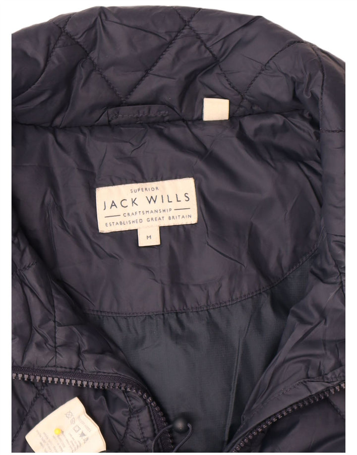 Jack Wills Jachetă matlasată pentru bărbați UK 38 Medium Navy Blue Marine