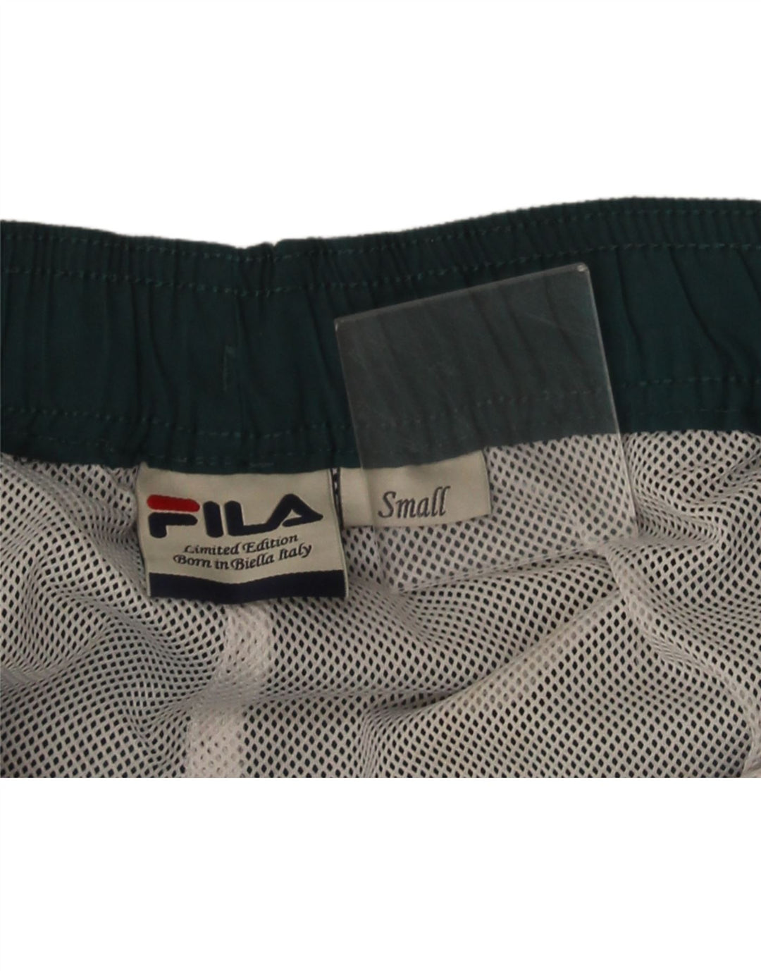 Pantaloni scurți de înot Fila pentru bărbați, verzi mici