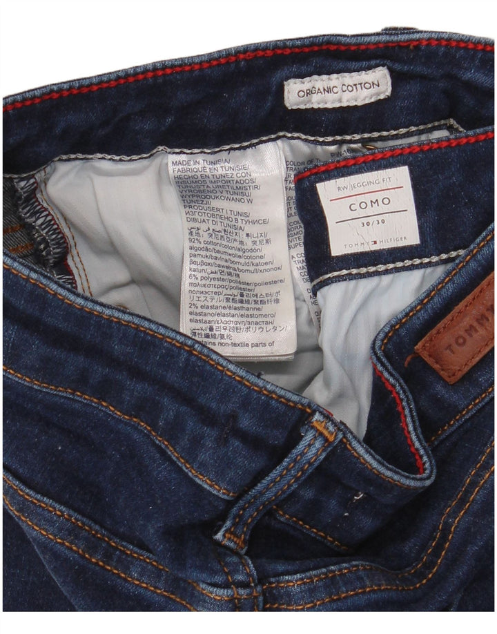 TOMMY HILFIGER Blugi Como Jegging pentru femei L30 L30 Bumbac bleumarin