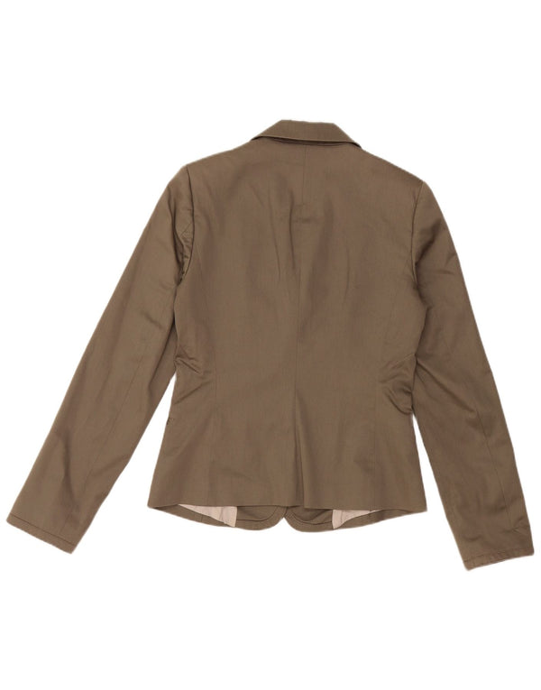 Jachetă SISLEY pentru femei cu 2 nasturi, UK 8, gri mic