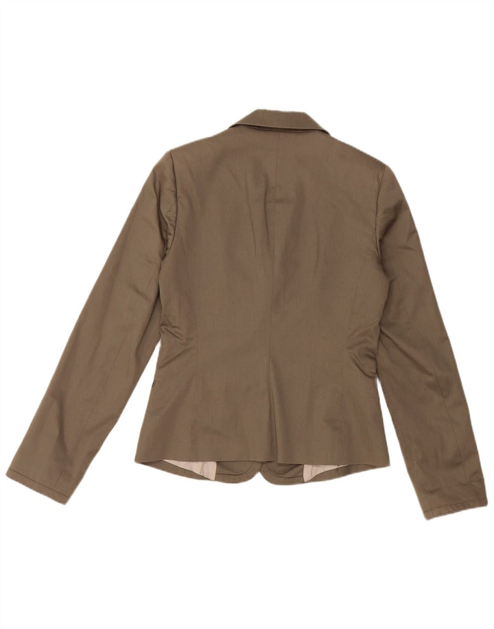 Jachetă SISLEY pentru femei cu 2 nasturi, UK 8, gri mic