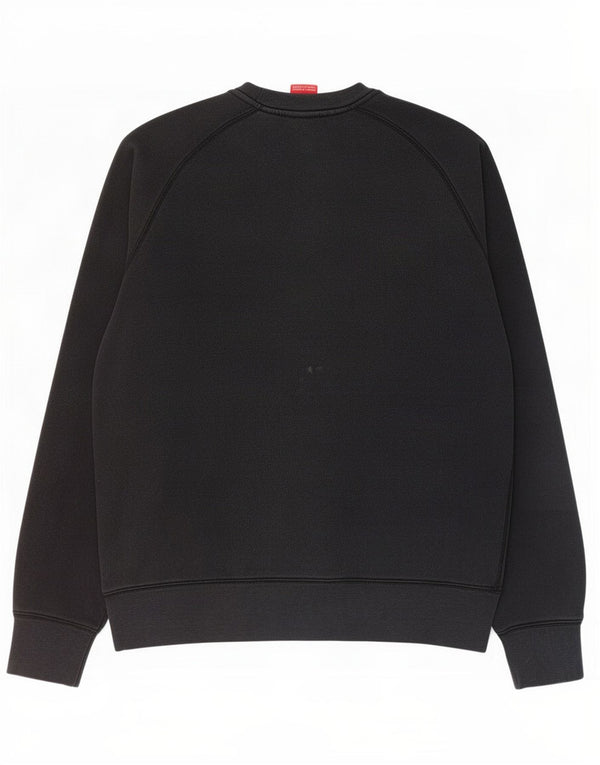Pulover Nike pentru bărbați, bumbac mediu negru
