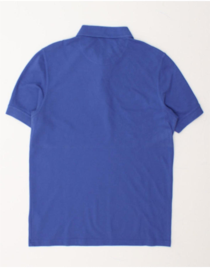 BARBOUR Mens Polo Shirt Medium Blue Cotton Vintage Barbour and Second-Hand Barbour from Messina Hembry 