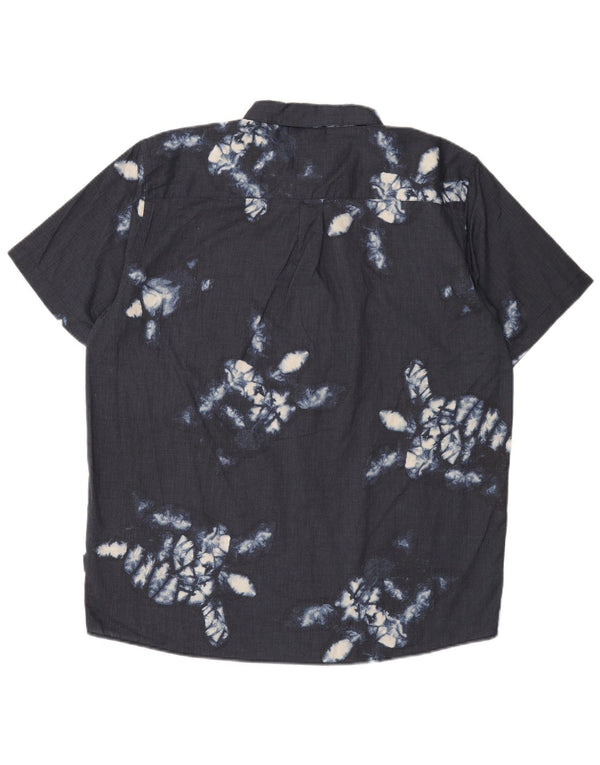 Cămașă cu mânecă scurtă Patagonia pentru bărbați cu model abstract XL bleumarin hawaian