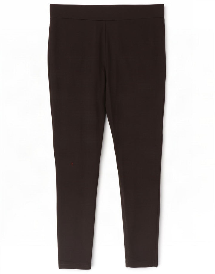 Leggings pentru femei Fat Face UK 10 Small Black Viscose