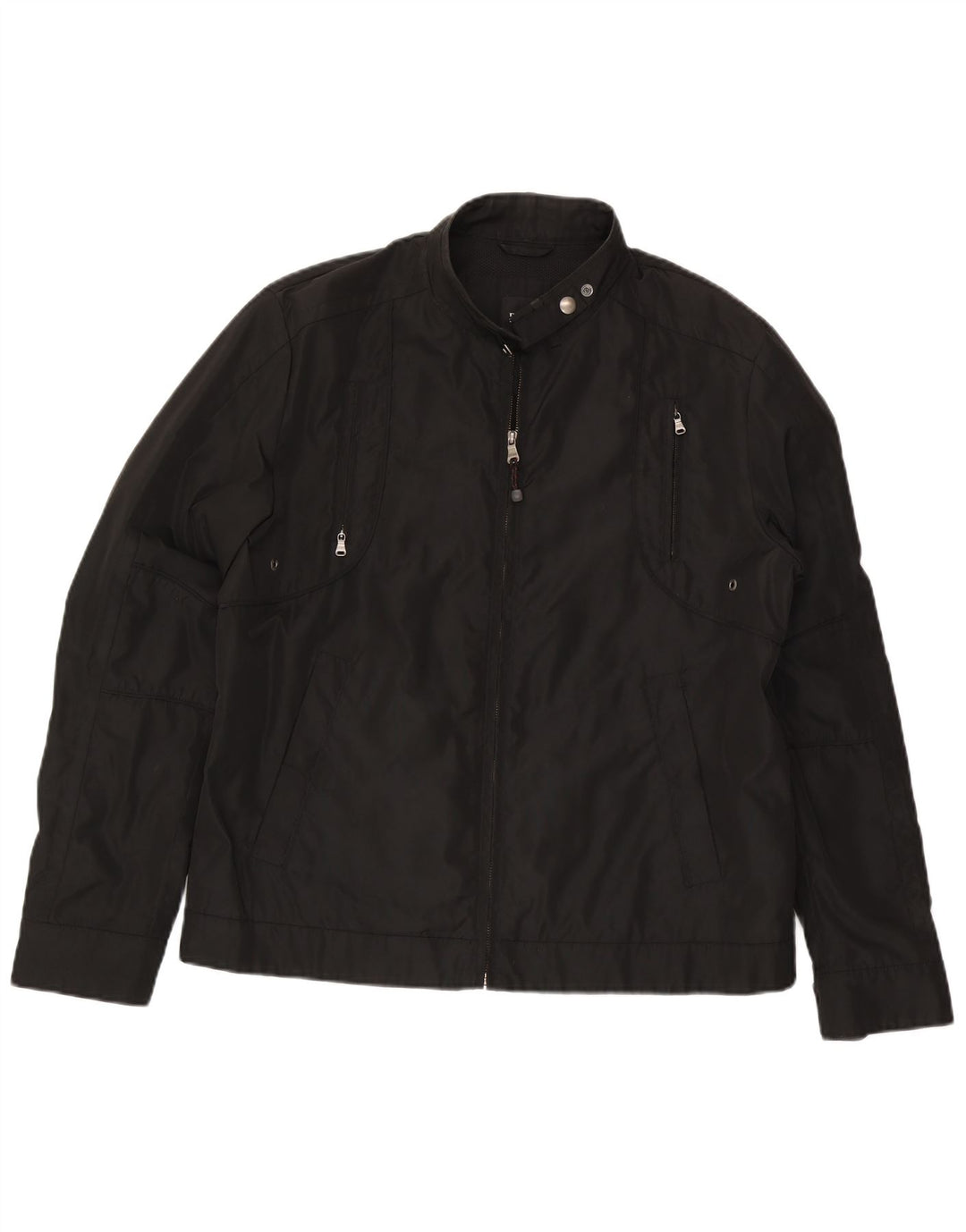 Jachetă bomber pentru bărbați Hugo Boss EU 54 2XL Poliester negru