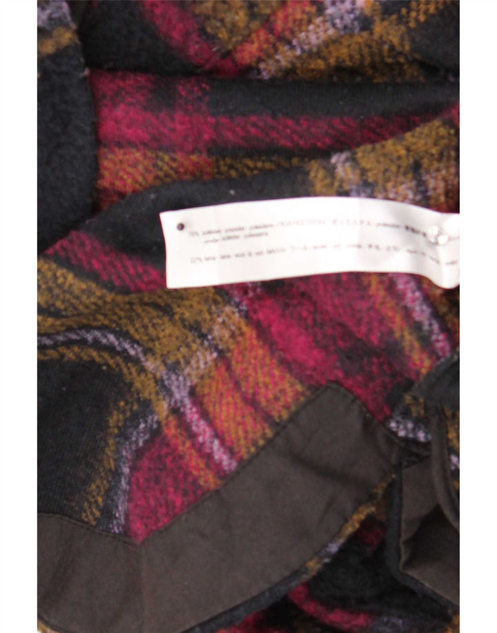 Jachetă oversized Shacket pentru femei Zara UK 14 Medium Multicolor Check