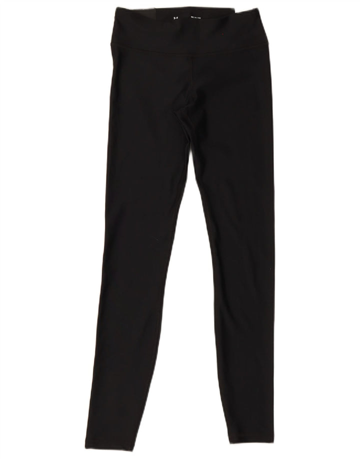 Leggings cu grafică pentru femei Under Armour UK 8, poliester negru mic