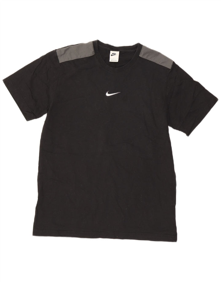 Tricou pentru bărbați Nike Top mare, negru, color block, bumbac
