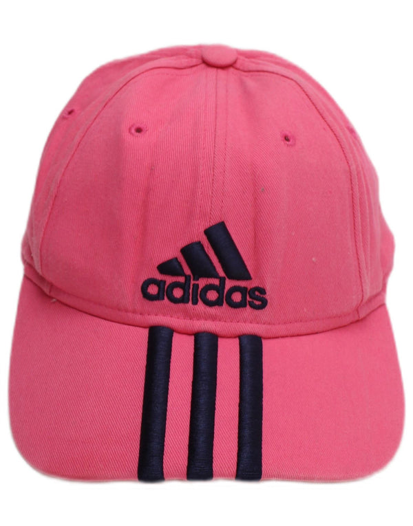 Şapcă de baseball cu grafic pentru fete Adidas, mărime unica, bumbac cu dungi roz