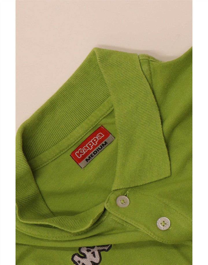 Tricou polo pentru bărbați Kappa, verde mediu