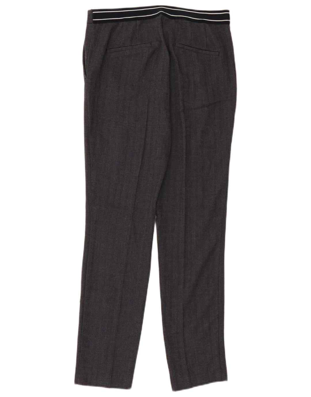 Pantaloni chino subțiri pentru femei Zara L30 L28, poliester negru