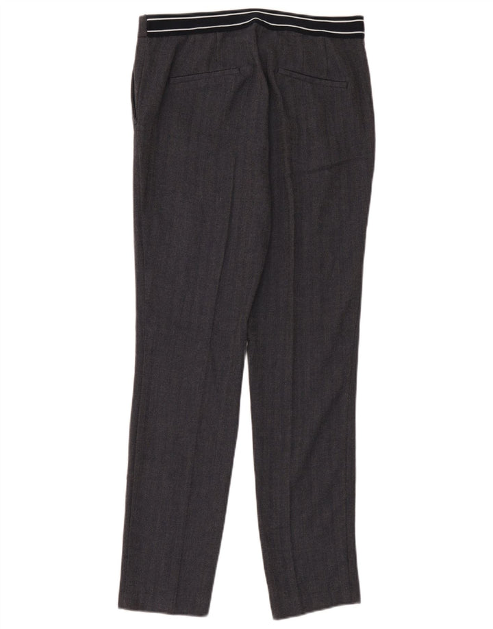 Pantaloni chino subțiri pentru femei Zara L30 L28, poliester negru