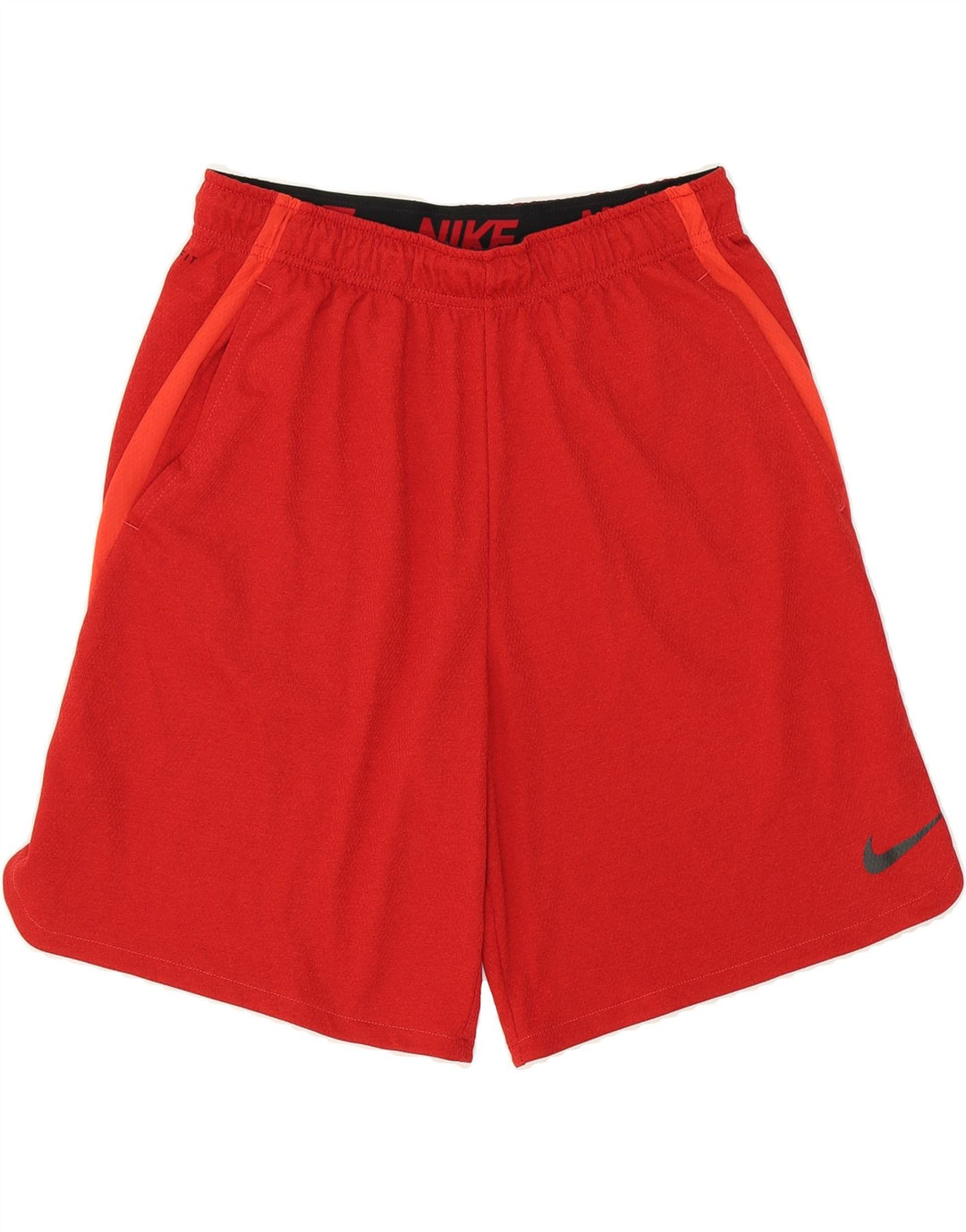 NIKE Mens Dri Fit Sport Shorts Large  Red Polyester Vintage Nike and Second-Hand Nike from Messina Hembry 