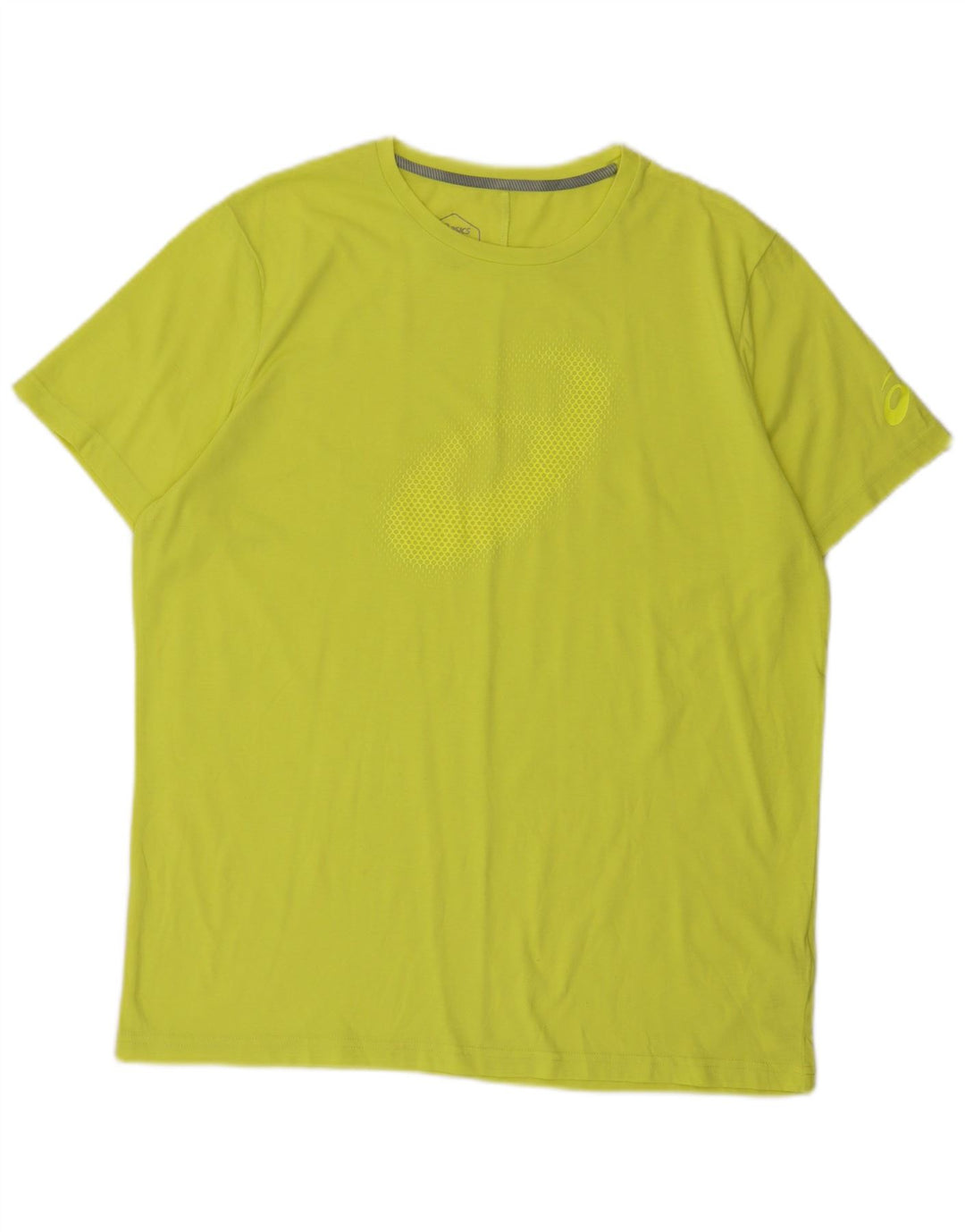 Tricou grafic Asics pentru bărbați Top XL Poliester verde