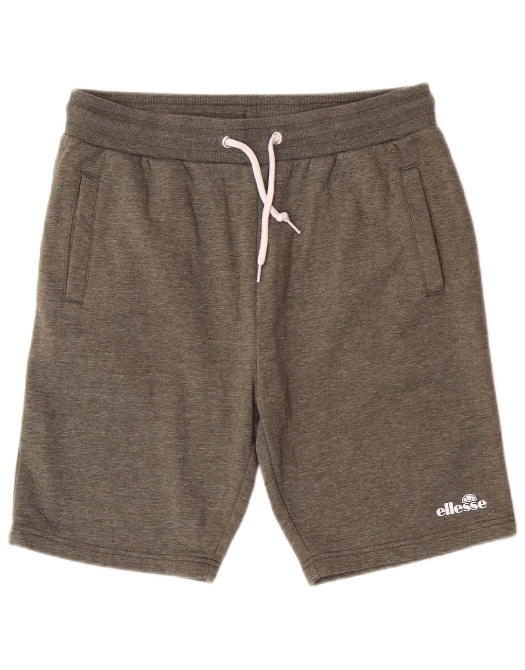 Pantaloni scurți sport Ellesse pentru bărbați, bumbac kaki mediu