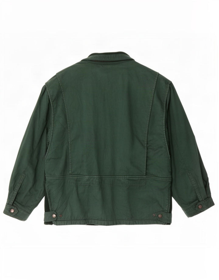 Jachetă Bomber Marlboro pentru bărbați IT 50, mare, verde, color block, bumbac
