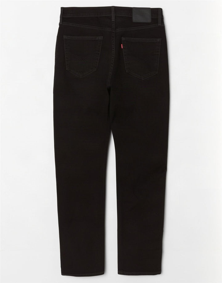 Blugi conici pentru bărbați Levi's 502 W30 L32 bumbac negru