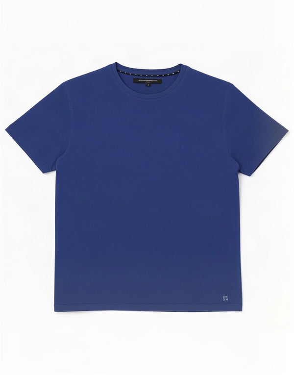 T-shirt pentru bărbați French Connection Top Medium Blue Bumbac