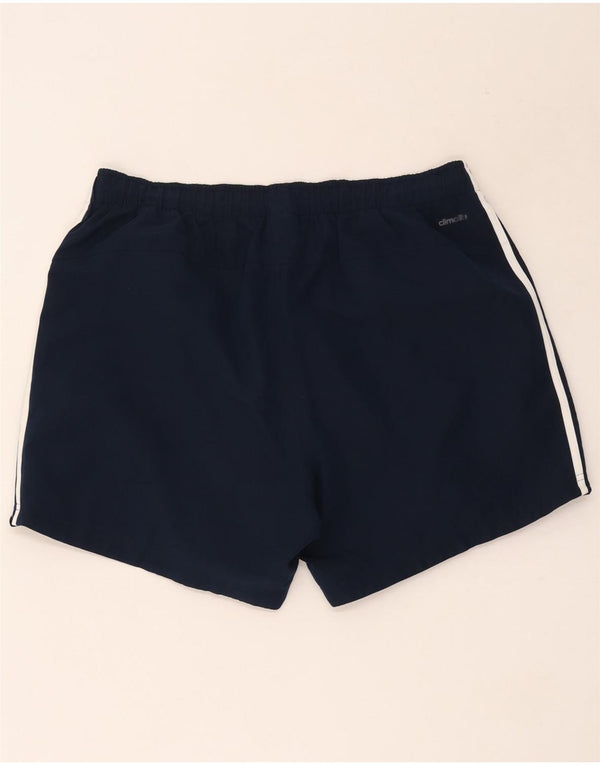 Pantaloni scurți sport pentru bărbați Adidas Climalite XL bleumarin poliester