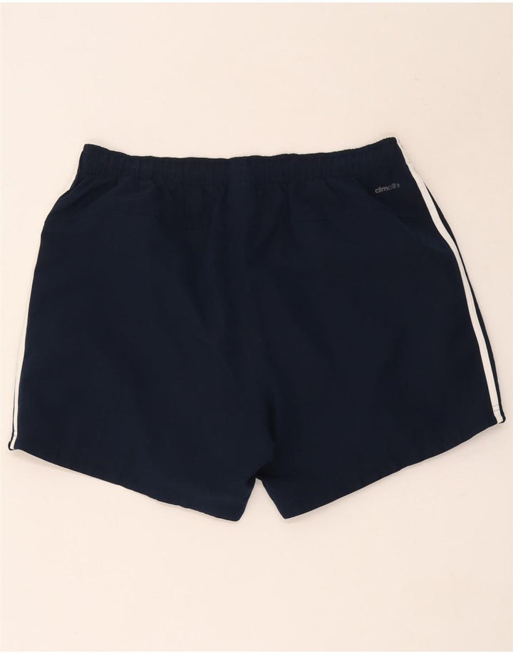 Pantaloni scurți sport pentru bărbați Adidas Climalite XL bleumarin poliester