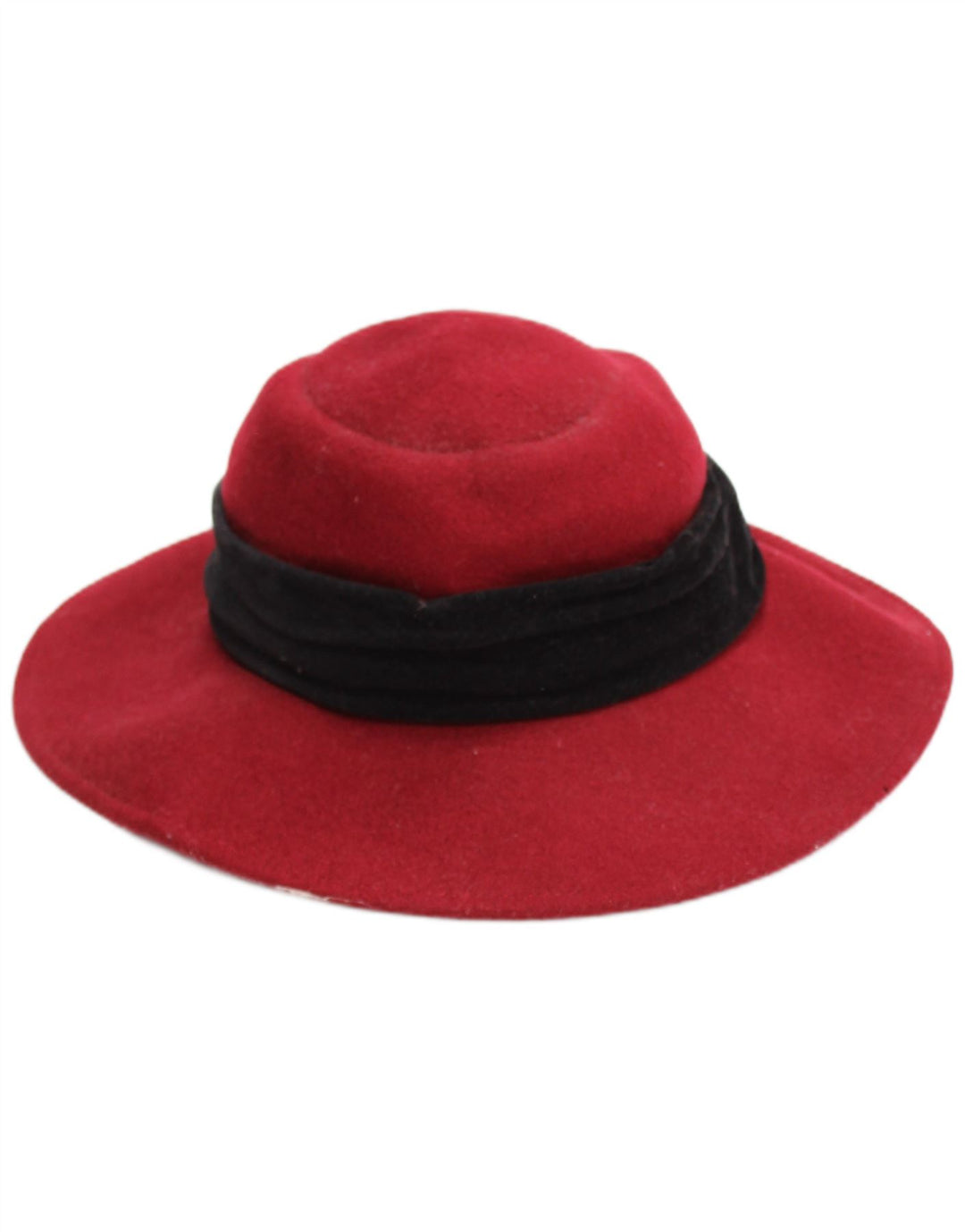 Pălărie de găleată pentru femei Kangol, lână roșie mică