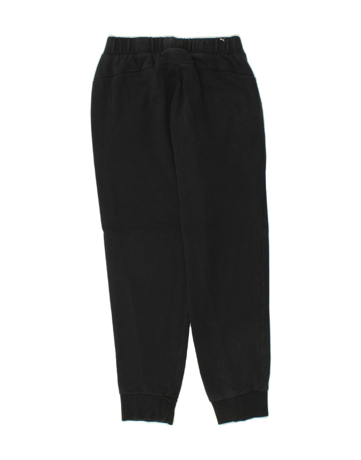 PUMA Mens Tracksuit Trousers Joggers Small Black Cotton Vintage Puma and Second-Hand Puma from Messina Hembry 