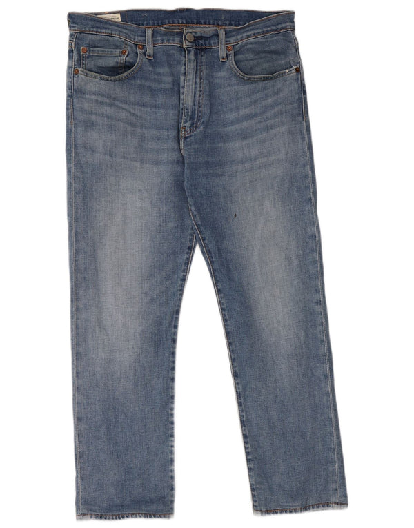 Blugi conici pentru bărbați Levi's 502 W33 L26 Bumbac albastru
