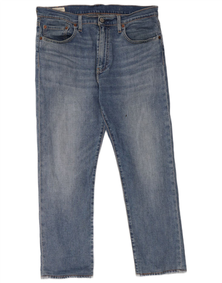 Blugi conici pentru bărbați Levi's 502 W33 L26 Bumbac albastru