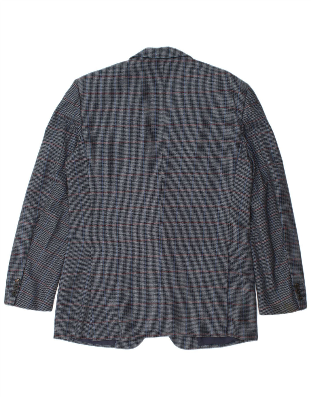 Jachetă Burberrys pentru bărbați IT 48 Medium Bluemarin Houndstooth Lână