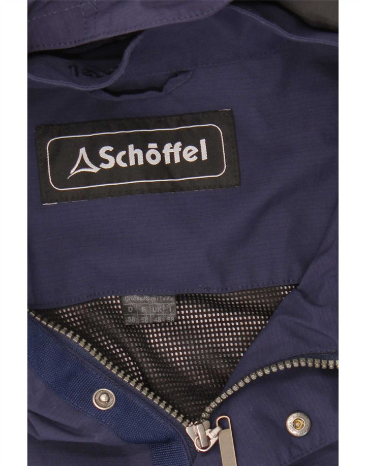 Jachetă cu glugă pentru bărbați Schoffel UK 48 4XL Bleumarin