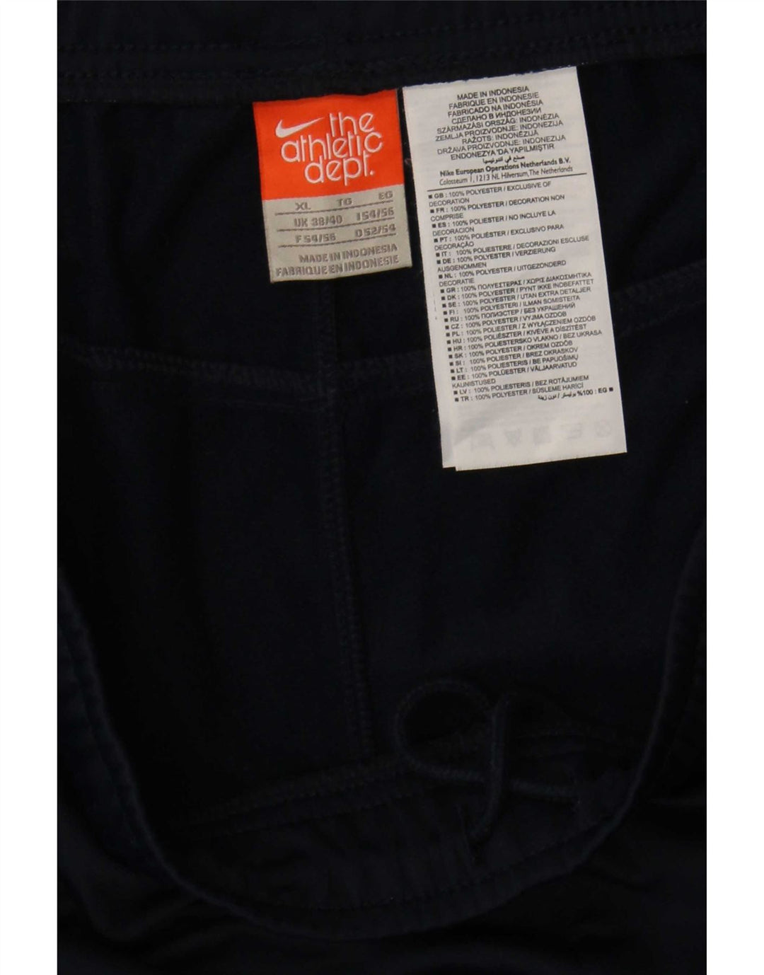 Pantaloni de trening Nike pentru bărbați XL bleumarin poliester