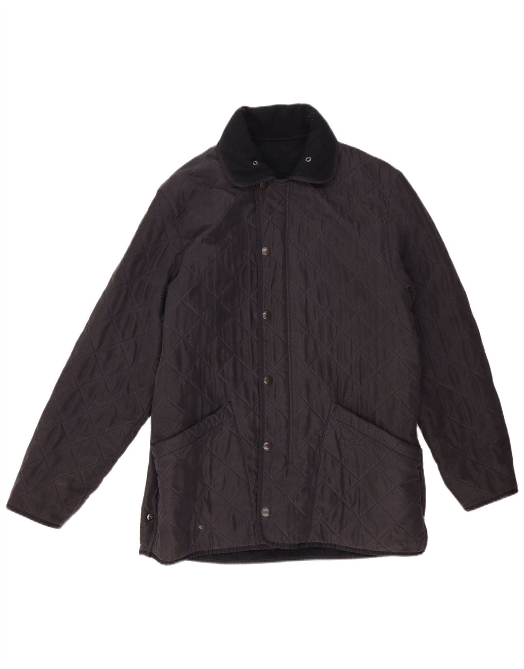 Jachetă matlasată pentru bărbați Barbour UK 38 Medium bleumarin Poliester