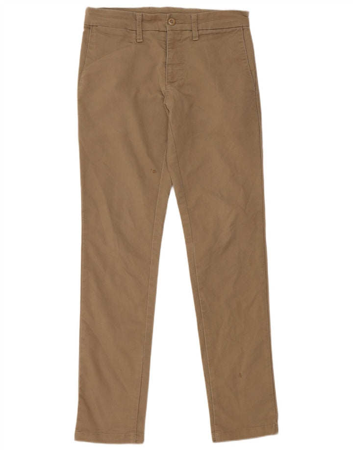 Pantaloni chino slim pentru bărbați CARHARTT L29 L32 bumbac bej