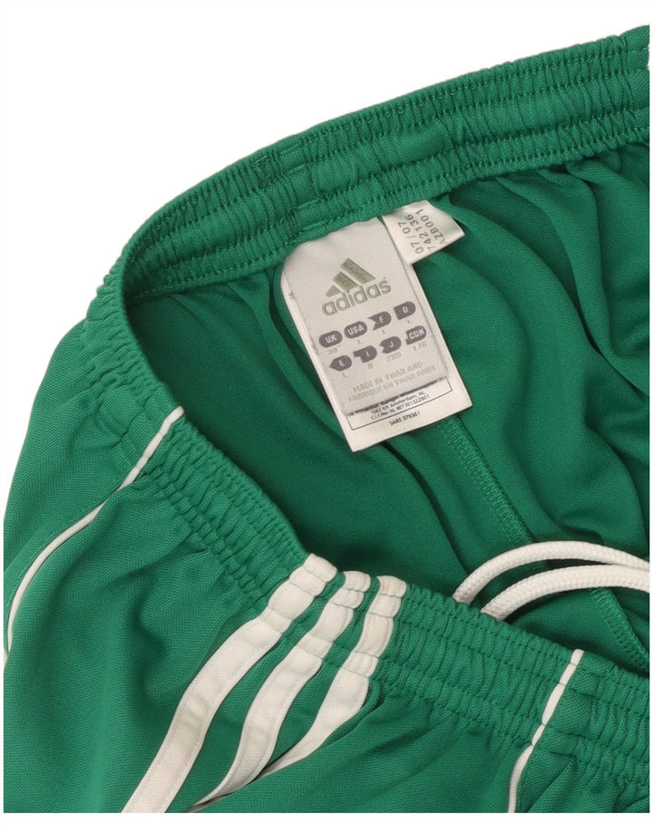 Pantaloni scurți adidas Climalite Sport XL, verde, poliester