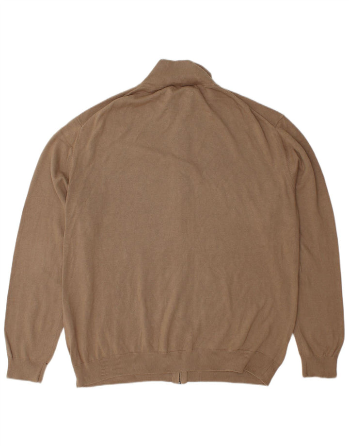 Pulover cardigan pentru bărbați REPLAY XL, bej, bumbac